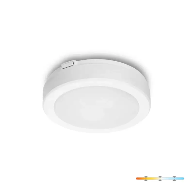 LED kültéri mennyezeti lámpa, 12W, 1260lm, 4000K, 120°, fehér, IP65, Nairos Kobi Gyors szállítás