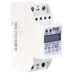Tracon 1 fázisú közvetlen digitális fogyasztásmérő 2 modul230V AC / 10(60) A TVOF12 Szuper ajánlat