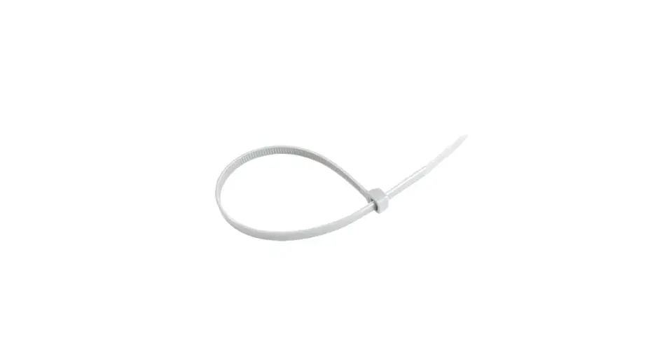Tracon kábelkötegelő, gyorskötöző fehér, natúr 290×3,6mm 230PR Legnépszerűbb