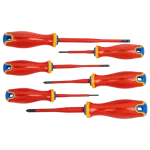 Újdonság Tracon szerszám csavarhúzószett 1000V 1x5,5x125mm 0,8x4x100mm 0,4x2,5x75mm CSET1000