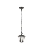 Outlet Sorrento kültéri LED 8W mennyezeti függeszték fekete IP44 Rábalux 8128