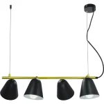 Alder Függeszték E14 4X MAX 40W fekete arany Rábalux 5377 Legjobb ár