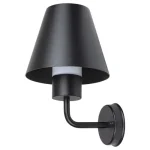 Újdonság Favara kültéri fali lámpa E27 1X14W fekete Rábalux 8844