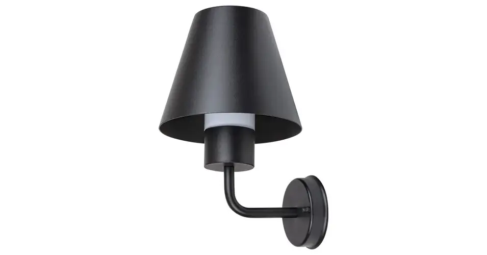 Újdonság Favara kültéri fali lámpa E27 1X14W fekete Rábalux 8844