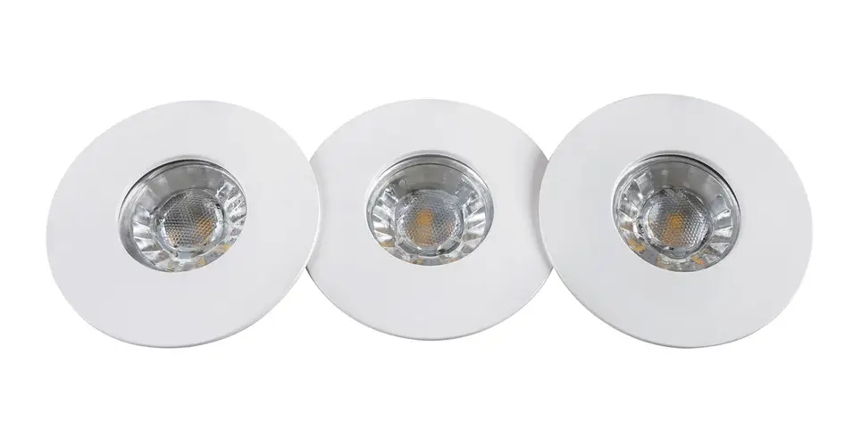 Rábalux Randy LED 3x4W 350lm 3000K beépíthető fehér spotlámpa (3db/szett) 1078 Kedvezményes ár