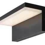 Vásárlói kedvenc Rábalux Zaragoza LED kültéri fali lámpa 10W 560lm 4000K fekete IP54 77092