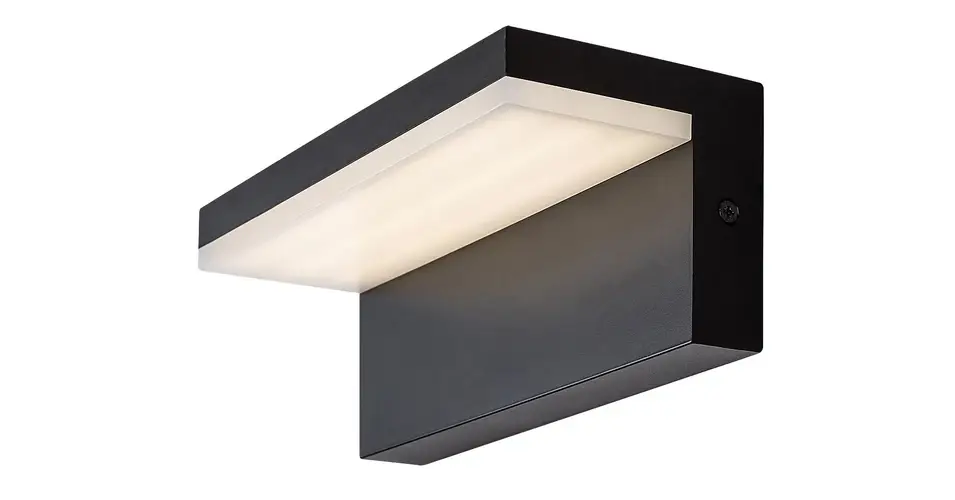 Vásárlói kedvenc Rábalux Zaragoza LED kültéri fali lámpa 10W 560lm 4000K fekete IP54 77092