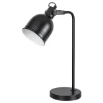 Rábalux Flint indusztriális stílusú fekete beltéri asztali lámpa E14 25W 2240 Prémium