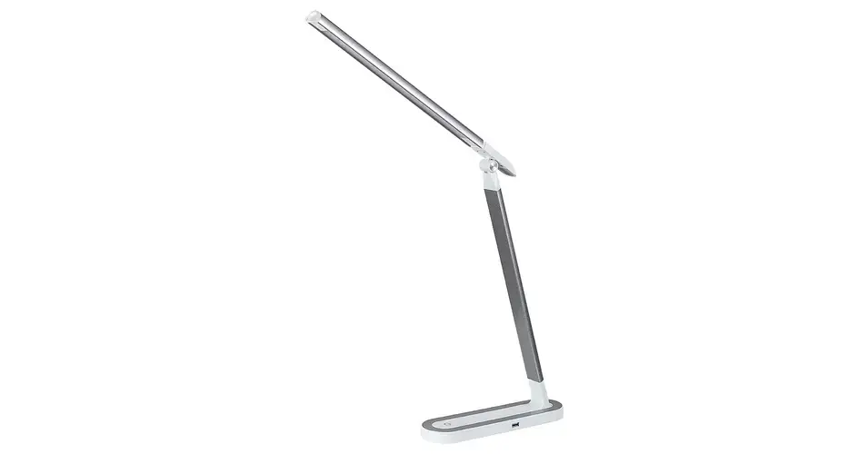 Szuper ajánlat Rábalux Misha modern stílusú ezüst-fehér asztali lámpa LED 7W 360-400lm 4000K 3349
