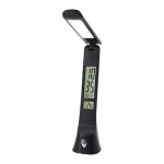 Avide Hugo LED asztali lámpa bőrhatású fekete naptár 6W 300 Lm 5000K ABLDLC-6W-B-HG Ne maradj le
