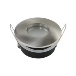 Prémium Optonica fix vízmentes kerek beépíthető spot lámpatest szatén-nikkel IP65 2010