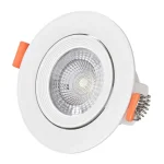 Avide LED beépíthető spot lámpa kerek 5W 440lm 4000K IP20 ALDLS38NW-R-5W Akciós ár