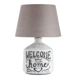 Petra vintage asztali "Welcome Home" lámpatest E14 Rábalux 4386 Utolsó esély