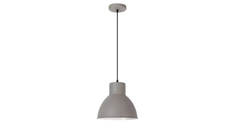 Rábalux Derek indusztriális stílusú függeszték ezüst E27 60W 2579 Különleges ajánlat
