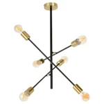 Rábalux Lanny indusztriális stílusú függeszték E27 6x15W 2104 Legnépszerűbb
