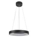 Rábalux Ceilo modern megjelenésű fekete függeszték LED 38W 3150lm/3800lm 3000–6500K 72001 Népszerű