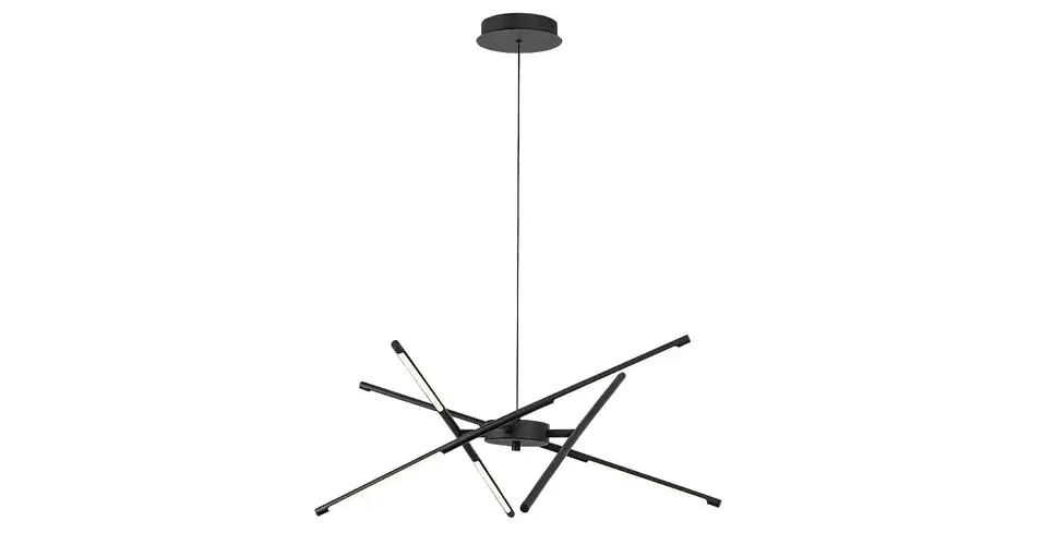 Rábalux Henli függeszthető LED lámpa 30W 1400lm 3000K fekete 72237 Biztonságos vásárlás