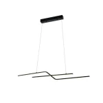 Optonica LED függeszték 13W 1040lm 3000K fekete IP20 19047 Árcsökkenés