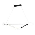 Ajánlat Optonica LED függeszték 17W 1360lm 3000K fekete IP20 19037