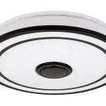 Csak ma Rábalux Nikolaus modern megjelenésű kerek mennyezeti lámpa LED 24W 1600lm/2400lm 3000-6500K RGB 71030
