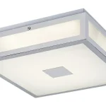 Rábalux Zoya mennyezeti LED lámpa 18W 1390lm 4000k 30x30cm króm 75032 Biztonságos vásárlás