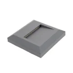 Legjobb ár Optonica LED lépcsővilágító lámpa szürke 2W 80lm 3000K négyzet IP65 7513