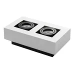 Azonnal elérhető KANLUX STOBI 250-Wmennyezeti lámpatest max 2x50W 26833