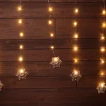 Kedvezményes ár Tracon LED karácsonyi ablakdísz lánc hópehely elemes meleg fehér CHRWSF47WW