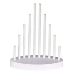 Emos gyertya dekoráció időzítővel ezüst 10 led IP20 3xAA ZY2107 Árengedmény