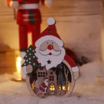 Kedvezmény Tracon LED karácsonyi dekoráció mikulás elemes meleg fehér CHRSCW3WW