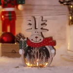 Akciós ár Tracon LED karácsonyi díszfa rénszarvas elemes meleg fehér CHRHWR15WW