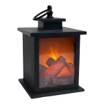 Karácsonyi LED dekor kandalló elemes 12x12x18,5 cm 58044 Vedd meg most