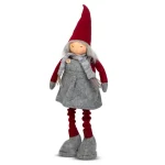 Exkluzív ajánlat Karácsonyi textil manó figura 60 cm 58367B