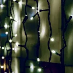 Somogyi sorolható fényfüggöny 204LED fehér kültéri KSF 204/WH Prémium