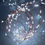 Somogyi micro LED-es fényfüzér 160 LED hideg fehér kültéri ML 160/WH Ne maradj le