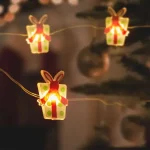 Ne maradj le Family LED fényfüzér ajándék 2,2 m 20 LED meleg fehér 2xAA 58928