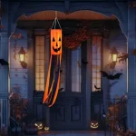 Halloween-i szélzsák dekoráció tök narancssárga 122 cm 56552A Bestseller
