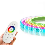 Kiárusítás Phenom RGB LED szalag szett "MagicControl" 48W 1000-3000lm 5m 100 program érintős távirányító IP65 55843