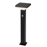 Rábalux Geleen LED kültéri napelemes lámpa 4W 400lm 3000K fekete IP44 77045 Gyors kiszállítás