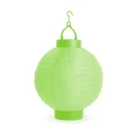 Legnépszerűbb Kültéri LED-es zöld lampion D20cm 2xAAA 11399GR