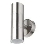 Avide kültéri fali lámpa szatén nikkel 180 mm IP44 Peka Prémium