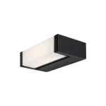 Biztonságos fizetés Rábalux Cubbington kültéri LED fali lámpa 18W 4000K fekete L23cm IP54 77185