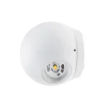 Ajánlat Optonica LED kültéri fali lámpa 6W 660lm 3000K fehér kerek 2LED IP54 7493