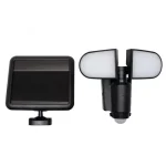 Azonnali szállítás Home FLP 5 SOLAR, szolárpaneles LED reflektor, PIR mozgásérzékelő, 500 lm, forgatható reflektorok, 1500 mAh, ~60 perc üzemidő FLP 5 SOLAR