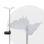 Garden of Eden kültéri LED-es pillangó szolár lámpa RGB 40mAh 43cm 11393 Gyors szállítás