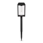 Entac napelemes kerti szolár lámpa leszúrható fekete 500mm 1 LED IP44 EGSL-P1LHS Expressz szállítás