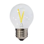 Gyors kiszállítás Optonica LED izzó filament kisgömb E27 2W 6000K hideg fehér 200 lumen SP1864