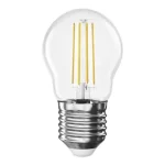 Biztonságos fizetés Emos LED izzó filament kisgömb E27 1,8W 250lm 4000K ZF6D03