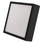 Emos LED 12,5W 1100Lm mennyezeti lámpatest LED panel NEXXO négyzet fekete CCT IP20/IP40 ZM6333 Utolsó esély