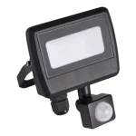 Kanlux ANTEM LED reflektor mozgásérzékelős fekete 10W 800lm 4000K IP65 33205 Újdonság